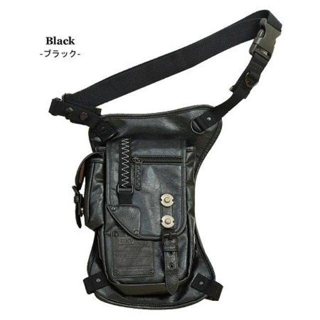 【新品】 [デバイス] ショルダーバッグ ウエストバッグ 2way 黒 メンズのバッグ(その他)の商品写真