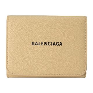 バレンシアガ(Balenciaga)の新品 バレンシアガ BALENCIAGA 3つ折り財布 キャッシュ ベージュ(財布)