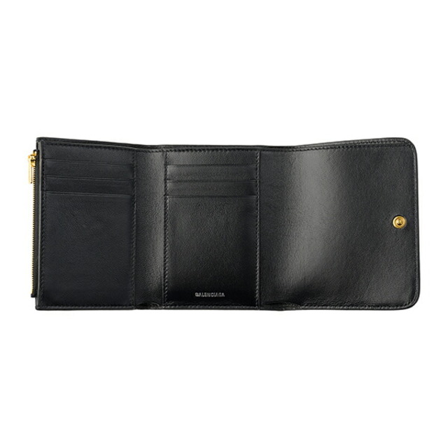 新品 バレンシアガ BALENCIAGA 3つ折り財布 キャッシュ ブラック 新品 バレンシアガ BALENCIAGA 3つ折り財布 キャッシュ ブラック