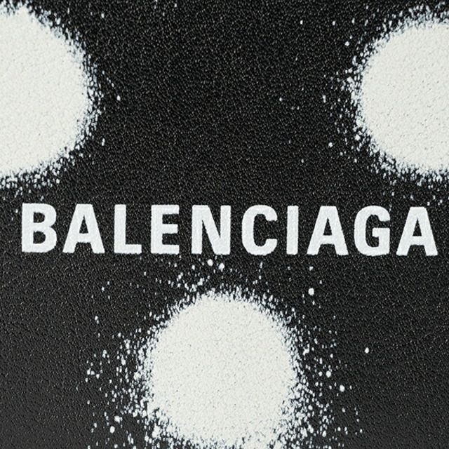 Balenciaga(バレンシアガ)の新品 バレンシアガ BALENCIAGA 3つ折り財布 キャッシュ ブラック/ホワイト レディースのファッション小物(財布)の商品写真