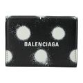 新品 バレンシアガ BALENCIAGA 3つ折り財布 キャッシュ ブラック/ホ