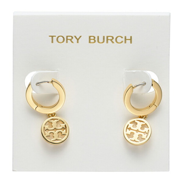Tory Burch(トリーバーチ)の新品 トリーバーチ TORY BURCH ピアス ミラー トリーゴールド レディースのアクセサリー(ピアス)の商品写真