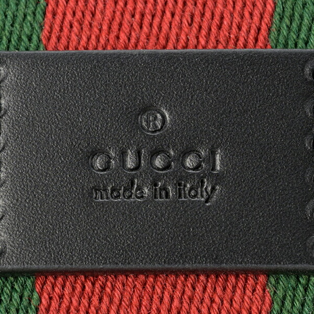 Gucci(グッチ)の新品 グッチ GUCCI ショルダーバッグ ウェブ ブラック メンズのバッグ(ショルダーバッグ)の商品写真