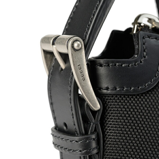 Gucci(グッチ)の新品 グッチ GUCCI ショルダーバッグ ウェブ ブラック メンズのバッグ(ショルダーバッグ)の商品写真