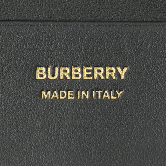 BURBERRY(バーバリー)の新品 バーバリー BURBERRY 2つ折り財布 TBフォールディングウォレット ブラック レディースのファッション小物(財布)の商品写真