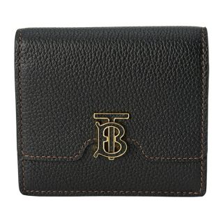 バーバリー(BURBERRY)の新品 バーバリー BURBERRY 2つ折り財布 TBフォールディングウォレット ブラック(財布)