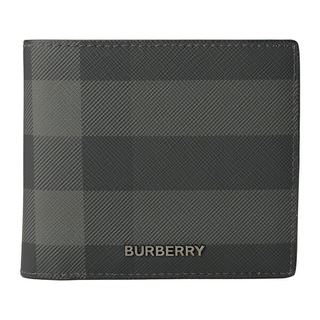 バーバリー(BURBERRY)の新品 バーバリー BURBERRY 2つ折り財布 バイフォールド コインウォレット チャコール(折り財布)
