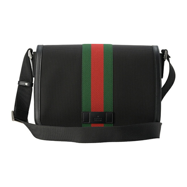 Gucci - 新品 グッチ GUCCI ショルダーバッグ ウェブ ブラックの通販