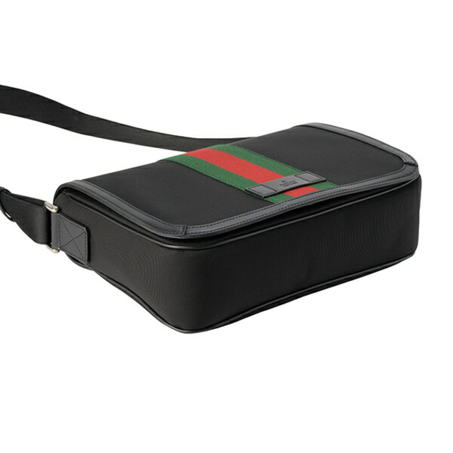 Gucci - 新品 グッチ GUCCI ショルダーバッグ ウェブ ブラックの通販