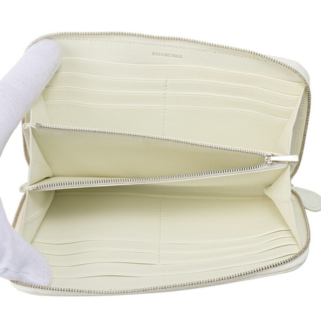 Balenciaga - 新品 バレンシアガ BALENCIAGA 長財布 ヴィル ホワイト
