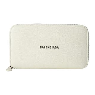 バレンシアガ(Balenciaga)の新品 バレンシアガ BALENCIAGA 長財布 ヴィル ホワイト/ブラック(財布)