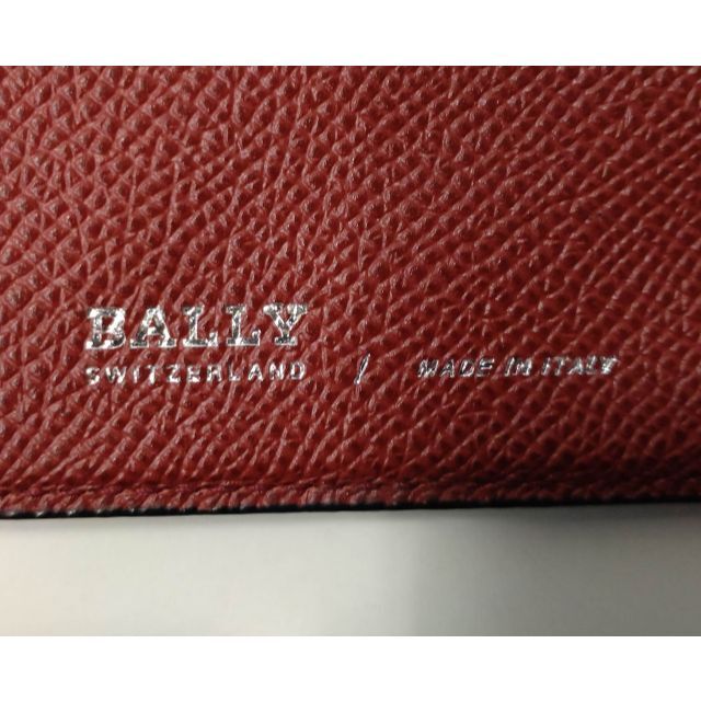 Bally(バリー)の5637 BALLY レザー 二つ折り札入れ マネークリップ カードケース メンズのファッション小物(マネークリップ)の商品写真