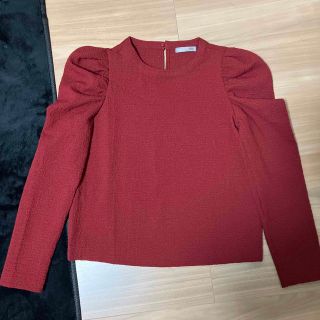 ザラ(ZARA)のZARA パフスリーブトップス(カットソー(長袖/七分))