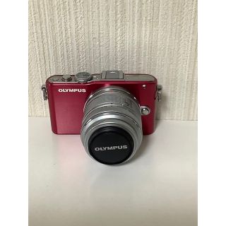 OLYMPUS E-PL3 E-PL3 レンズキット RED(ミラーレス一眼)