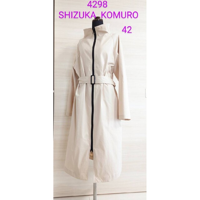 4298SHIZUKA KOMURO♥コムロシズカ/ダブルジッパーロングコート 4298SHIZUKA KOMURO♥コムロシズカ/ダブルジッパーロングコート