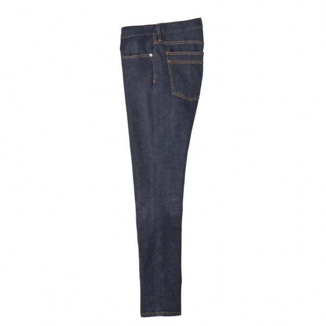 新品未使用　loin.   ロワン　slim denim washed BLUE 2