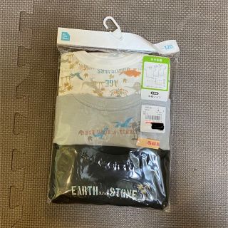 ♡ 新品　恐竜　肌着　120 ３枚セット(下着)