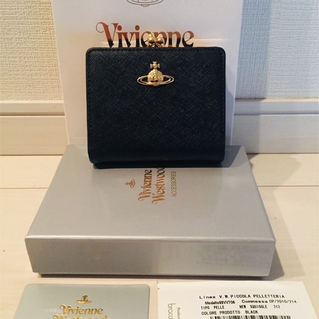 Vivienne Westwood(ヴィヴィアンウエストウッド)のヴィヴィアンウエストウッド 財布 2つ折り レディースのファッション小物(財布)の商品写真