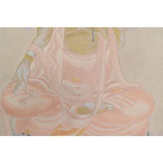 真作】西苑昭雲/観音図/掛軸☆宝船☆AB-489の通販 by 掛軸✩宝船✩'s