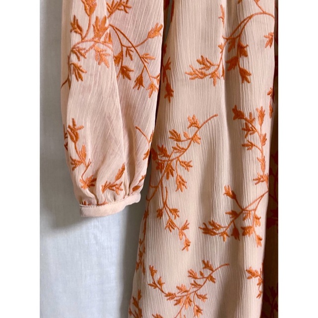 クラネ正規品！FLOW FLOWER EMBROIDERY ONE PIECE