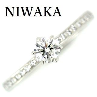 ニワカ(俄)のNIWAKA 俄 かれん ダイヤモンド 0.21ct D-IF-3EX リング (リング(指輪))