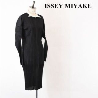 プリーツプリーズイッセイミヤケ(PLEATS PLEASE ISSEY MIYAKE)のSL AC0033 高級 ISSEY MIYAKE イッセイミヤケ(ロングワンピース/マキシワンピース)