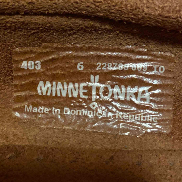 Minnetonka(ミネトンカ)のMINNETONKA ミネトンカ モカシン サイズ23 レディースの靴/シューズ(スリッポン/モカシン)の商品写真