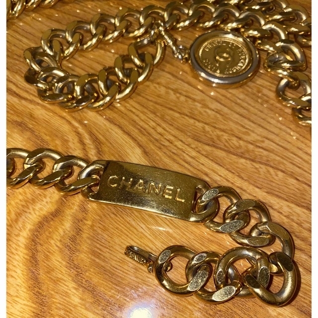 CHANEL シャネル チェーンベルト ヴィンテージ 値頃 www.synple.fr