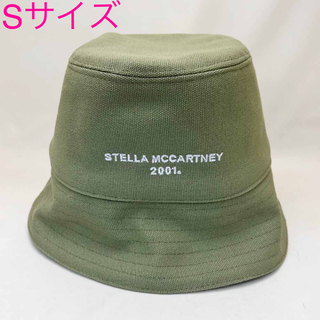 ステラマッカートニー(Stella McCartney)の新品 ステラマッカートニー バケットハット グリーン Sサイズ(ハット)