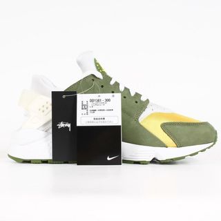 28cm STÜSSY/NIKE HUARACHE LE DARK OLIVE