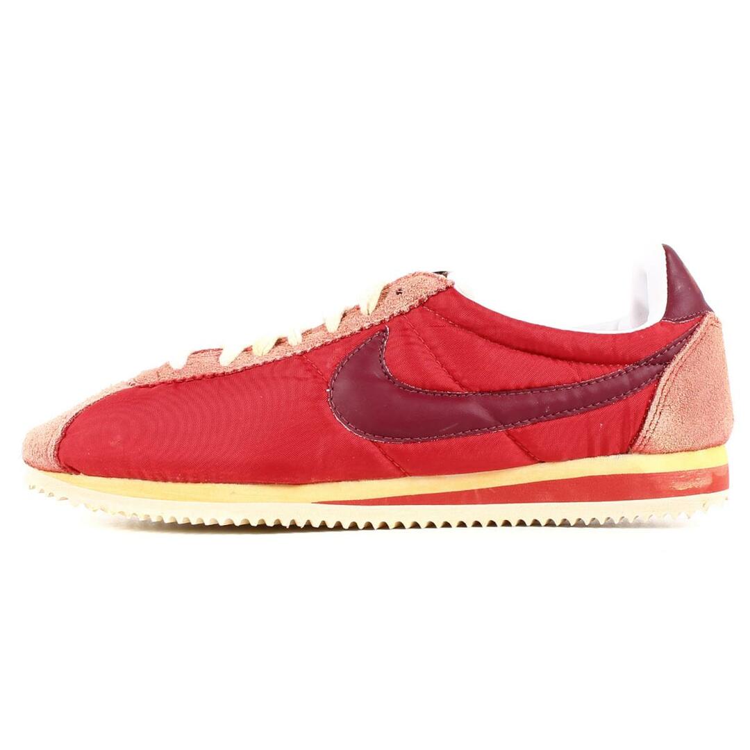 靴/シューズNIKE ナイキ CORTEZ NYLON VNTG 316588-661 2007年製 コルテッツ ナイロン バーシティレッド ディープガーネット スニーカー シューズ 靴 シンプル カジュアル ブランド サイズ：27cm US9 【メンズ】【R044】