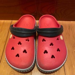 クロックス(crocs)のクロックスサンダル ディズニーミッキー J3(21cm)(サンダル)