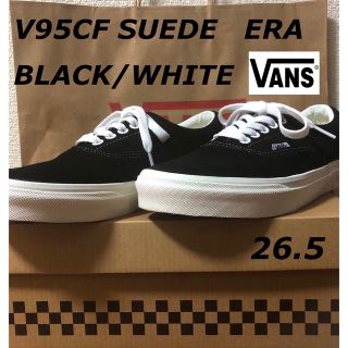 ヴァンズ(VANS)のV95CF SUEDE ERA BLACK/WHITE バンズエラ　26.5(スニーカー)