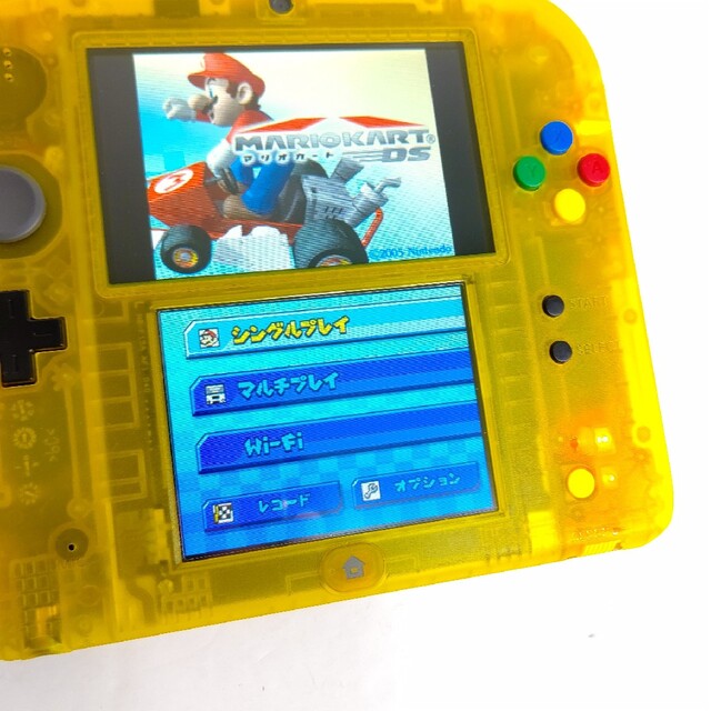 ニンテンドー2DS ポケットモンスター ピカチュウ クリアイエロー 極美
