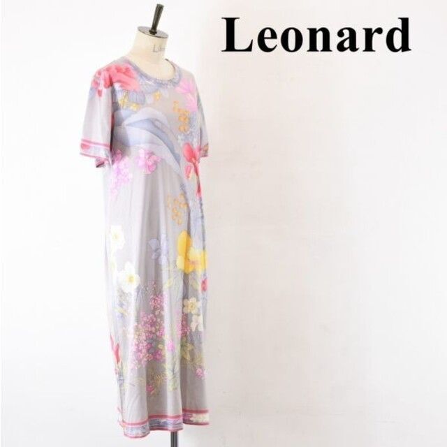 SL AC0029 高級 LEONARD レオナール レディース 花柄 総柄