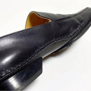 Hermes - ☆良品 エルメス HERMES レザー ローファー シューズ 黒 size