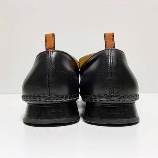 Hermes - ☆良品 エルメス HERMES レザー ローファー シューズ 黒 size