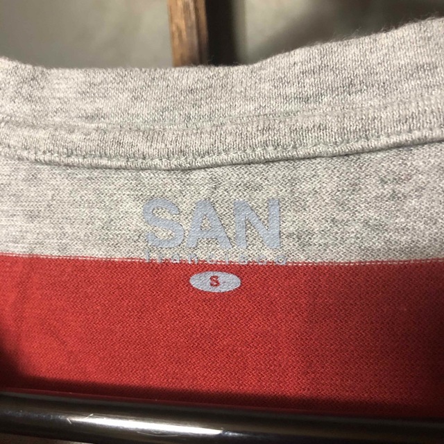 HOLLYWOOD RANCH MARKET(ハリウッドランチマーケット)の【美品】SAN Francisco ボーダーポケットTシャツ 日本製 聖林公司 メンズのトップス(Tシャツ/カットソー(半袖/袖なし))の商品写真