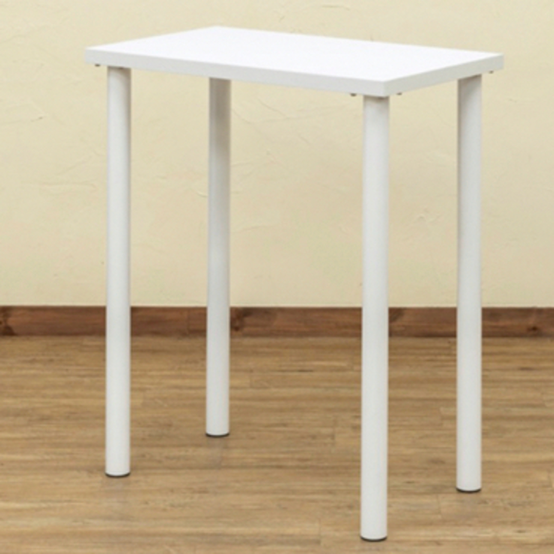 フリーバーテーブル 75×45 ホワイト