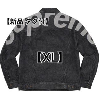 シュプリーム(Supreme)のSupreme Inset Logo Denim Trucker Jacket(Gジャン/デニムジャケット)