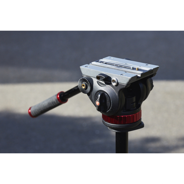 Manfrotto マンフロット MVH502AH プロフルードビデオ雲台 3