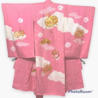 超人気高品質 男の子❣️高級お宮参り着物 正絹手描きNo.102 お宮参り
