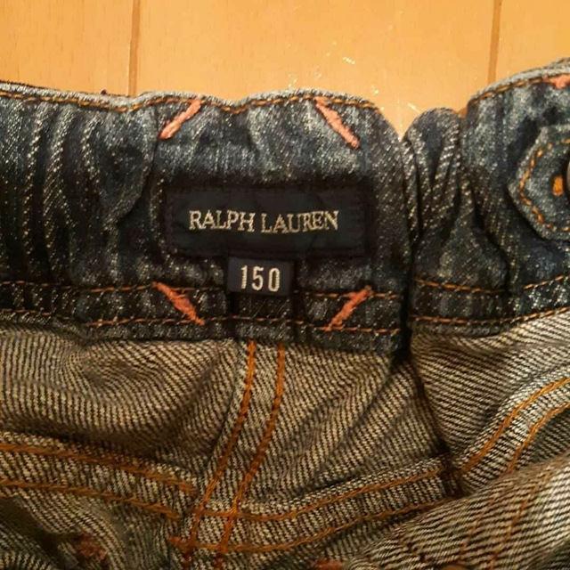 POLO RALPH LAUREN(ポロラルフローレン)のラルフローレンRALPH LAURENデニムスカート150サイズ レディースのスカート(ミニスカート)の商品写真