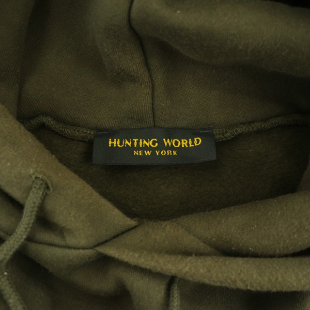 HUNTING WORLD(ハンティングワールド)のハンティングワールド スウェットパーカー プルオーバー 長袖 プリント メンズのトップス(パーカー)の商品写真