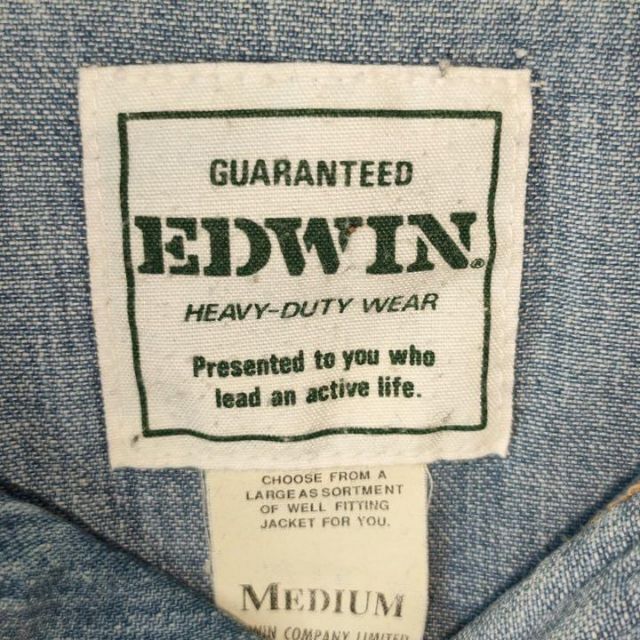 EDWIN(エドウィン)のEDWIN　エドウィン　トップス　長袖シャツ　メンズ　レディース【M】 メンズのトップス(Tシャツ/カットソー(半袖/袖なし))の商品写真