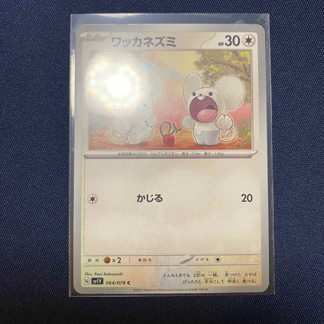 ポケモン - ポケモンカード ワッカネズミ C 064/078バイオレット ポケモン - ポケモンカード ワッカネズミ C 064/078バイオレット