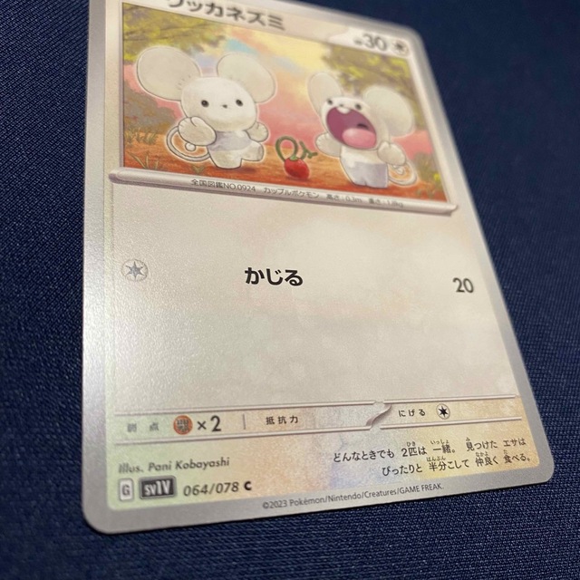 ポケモン - ポケモンカード ワッカネズミ C 064/078バイオレット ポケモン - ポケモンカード ワッカネズミ C 064/078バイオレット