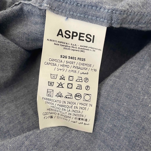 ASPESI(アスペジ)のASPESI アスペジ ピンタックフレアギャザーブラウス レディースのトップス(シャツ/ブラウス(長袖/七分))の商品写真