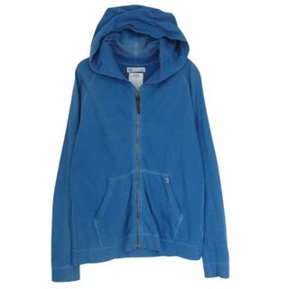 ヴィスヴィム(VISVIM)のVISVIM ビズビム 12SS 0112105010021 INDIGO HOODIE F.Z. GIZA インディゴ フーディ ジップ パーカー ブルー系 2【中古】(パーカー)