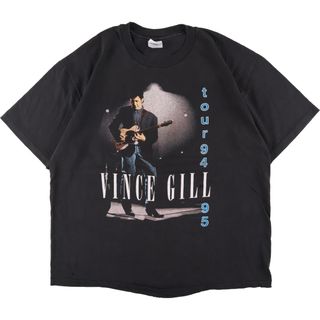 ヘインズ(Hanes)の古着 90年代 ヘインズ Hanes VINCE GILL ヴィンスギル TOUR '94 両面プリント バンドTシャツ バンT メンズXL ヴィンテージ /eaa308984(Tシャツ/カットソー(半袖/袖なし))